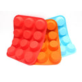 12 Cups Silicone Muffin Pan Silicone Cupcake Pan Silicone Molds Great for Making Muffin Cakes Bread Tart Baking Accessory MegaBDM