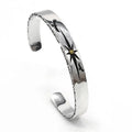 Wholesale S925 Silver Retro Takahashi Goro Sun Eye Open Bracelet Personalized Versatile Ins High-end Hand Jewelry Bangles