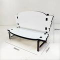 Custom Blanks MDF Material Sublimation Benches Photo Frame for Memorial Home Decor Gifts