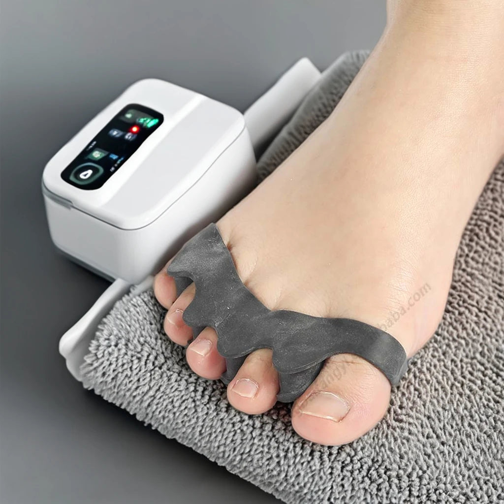 Silicone Gel Toe Separator Soft SEBS Feet Care Protector Bunion Protector and Toes Separating Corrector for Hallux Valgus