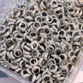 S1208 Big Hole Crystal Pave Stainless Steel Disc Rondelle Wheel Spacer Beads for DIY Jewelry Making