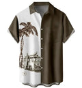 New Beach Clothing Vintage Shirt for Mens Customize Clothing With Your Logo 3D Printed Men's Clothing Hawaiian Shirts
