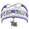 Factory Custom Made Infinity Love Color Guard Bracelet