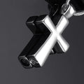 Cross Urn Pendant Hip Top Necklace Cremation Keepsake Stainless Steel Cross Ashes Holder Jewelry Memento Cross Ash Urn Cremation