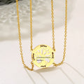 European and American Stainless Steel Bead Life Tree Pattern Pendant Can Open Perfume Bottle Necklace