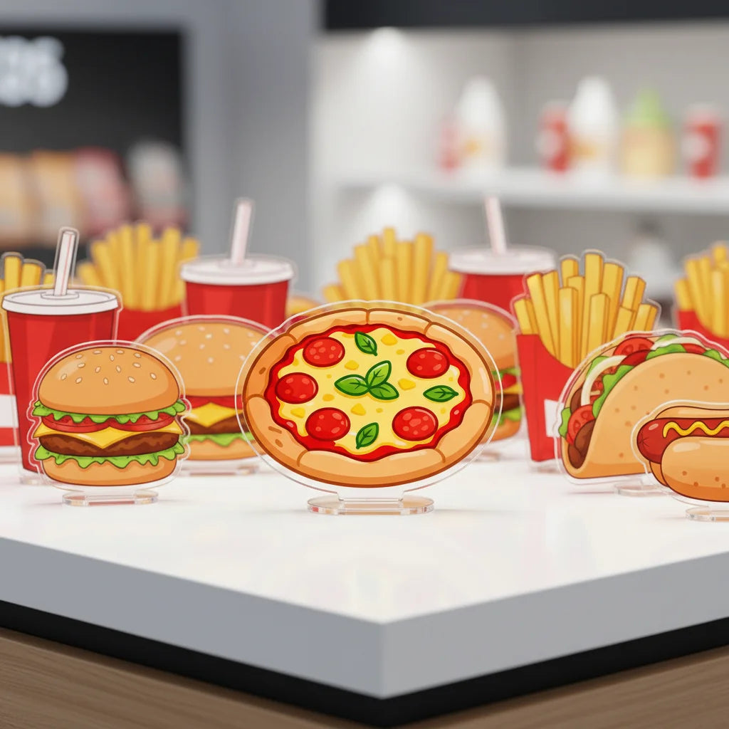 Custom Cartoon Acrylic Standee Accessories Hot Sale Transparent Acrylic Stand Wholesale