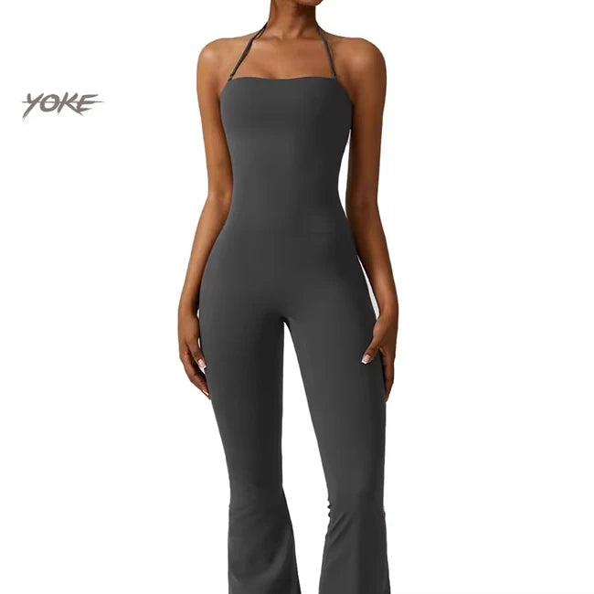 Women's Popular One Piece Seamless Yoga Jumpsuit Gym Fitness Workout Apparel by Popular Sportswear Brand