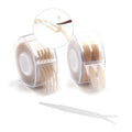 Custom Natural Eyes Invisible Breathable Double Fold Eyelid Sticker Waterproof 600Pcs/Roll Shape Eye Tape for Eyelash Extension