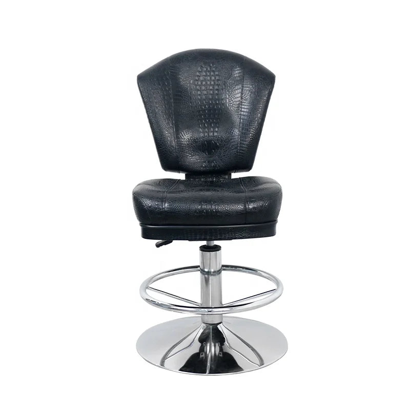 YH VIP Casino Chairs Cheap Adjustable Stainless Steel Base Poker Table Chair Slot Machine Chair for Sale