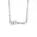 Manufacturer Jewelry Stainless Steel Chain Custom Letter Necklace Personalized Letters Name Necklaces for Women and Men