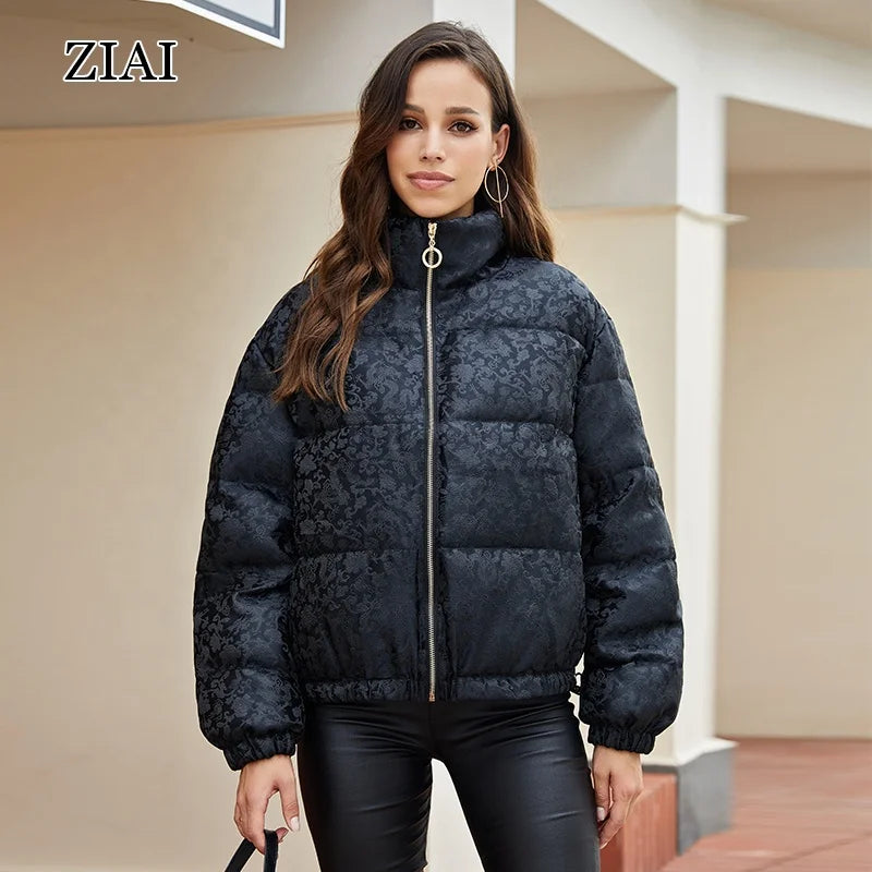 New Fashion Luxury Quality Jacket Custom Causal Printing Windproof Women Coat Woman Tops Fashionable