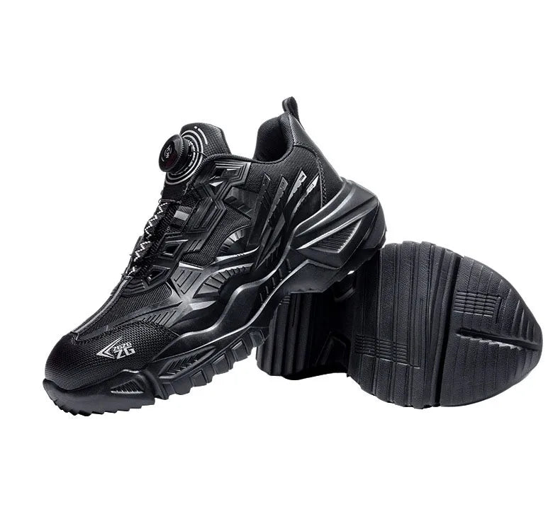 AMAWEI Safety Shoes Indestructible Steel Toe Sneakers Safety Shoes for Men 8824