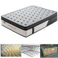 Hot Sale 10 Inch Visco Memory Foam Hybrid Spring Mattress Vacuum Compress  Queen King Wholesale Cheap Price