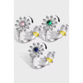 Hot Sale Fashion Ring Jewelry S925 Sterling Silver Sunflower Daisy Rotatable Ring Anti-anxiety Release Ring Women's Jewelry