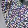 Wholesale Hi Vis High Light Reflective Microfiber Polyester Spandex Knit Fabric for Yoga Fitness Sport Leggings Leotard Garment