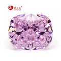 Synthetic Gemstone Full Sizes 5a+ 4k Cushed Ice Cut Colored Long Cushion Shape Loose Cubic Zirconia