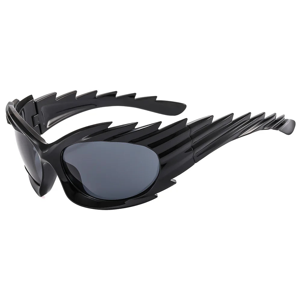 Fashion Thorn Y2K Punk Sunglasses for Men and Women Personality Custom logo 2023