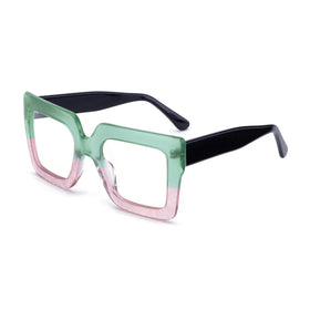 FH2236 New Arrival Square Anti-Reflective Acetate Unisex Optical Glasses