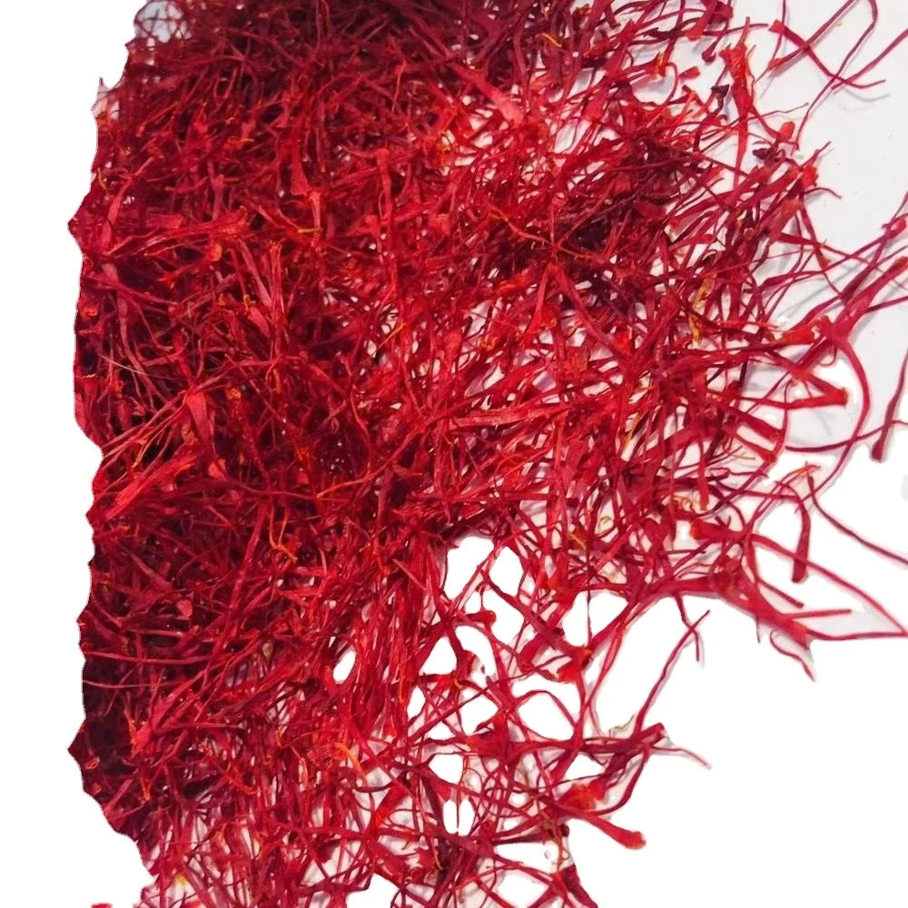 100% Pure Additives Free Saffron Flower Premium Edible Bulk Supplying Dried Saffron Crocus Stigmas for Sale