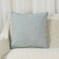Amity Customizable Solid Color Polyester Pillow Covers 45*45 Home Decor Square Pillow Cushion Cases for Couch Sofa