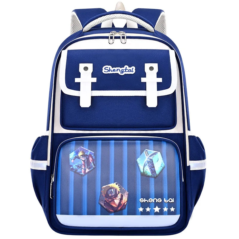 2024 New Fashion 1-6 Grade Schoolbag Large Capacity Multi-layer Easy to Accommodate Beautiful Student Backpack