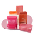 Best Vegan Pigmented Cream Blush Highlighter Private Label Face Blusher Lip and Cheek Tint Balm Makeup Blush Sticks