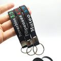 Inspirational Christian Quote Religious Verse Carabiner Silicone Keychain Bible Design Women Men Church Favor Custom Logo