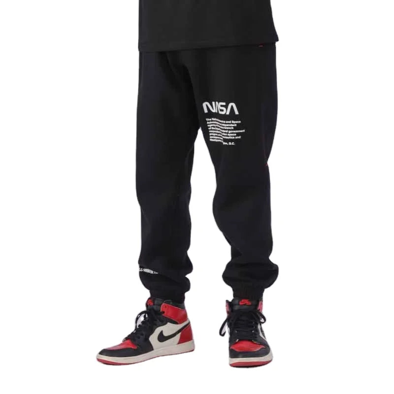 Autumn-Winter Men's Custom Jogger Pants Cotton Print Trousers Hood Knitted Anti-Wrinkle Anti-Pilling Plus Size Available L M