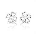 925 Sterling Silver Trendy Cute Stud Earrings for Women Elegant Wedding Jewelry for Engagement Party Moda Pendientes Mujer