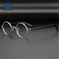 Teenyoun Small Round Frame Retro Glasses Ultra Light Acetate High Quality Optical Eyewear