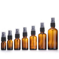 Brown Essential Oil Spray Bottle 10ml Brown Perfume Small Sample Bottle Brown Cosmetic Sub-bottling Bottle
