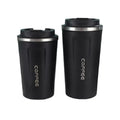 STARLII Custom Logo Blank Premium Quality 12oz 380/510ml 304 Stainless Steel Tumbler Hot Coffee Travel Mug Water Cup With Lid