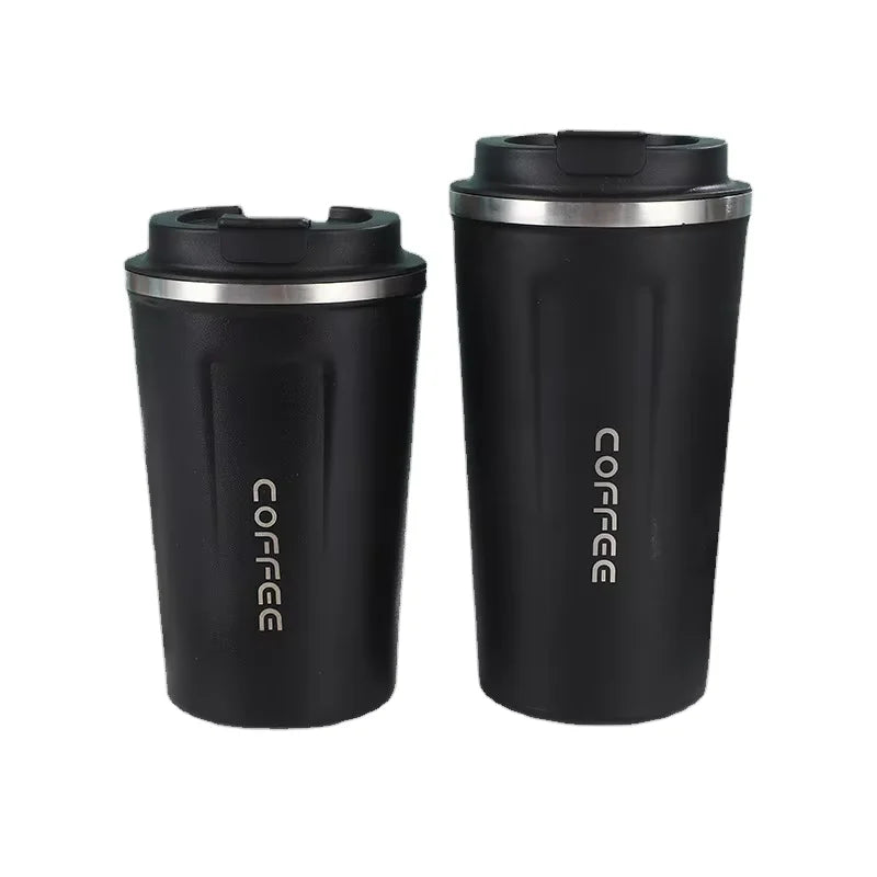 STARLII Custom Logo Blank Premium Quality 12oz 380/510ml 304 Stainless Steel Tumbler Hot Coffee Travel Mug Water Cup With Lid