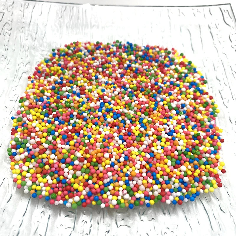 Custom Quin Plastic Candle Wax Fruity Mix White Chocolate Fancy Edible Candy Cake Decorations Sugar Beads Sprinkles