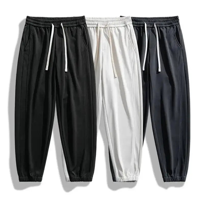 2025 Spring and Summer Basic Woven Hem Pants American Retro Street  Brand Leisure Sports Pants
