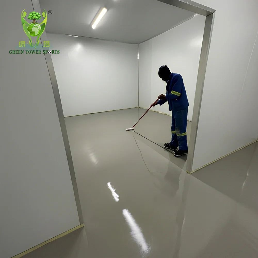 High Performance 35MPa Self Leveling Mortar for Factory Workshop Floor Seamless Industrial Grade 5000 PSI Wear-Resistant Overlay