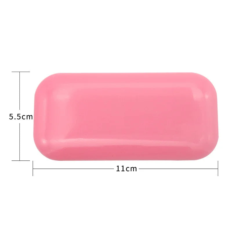 Silicone Eyelash Extension Stand Pallet Pad Lash Tray Holder Tool Clear Lash Holder Forehead Sticker Silica Gel
