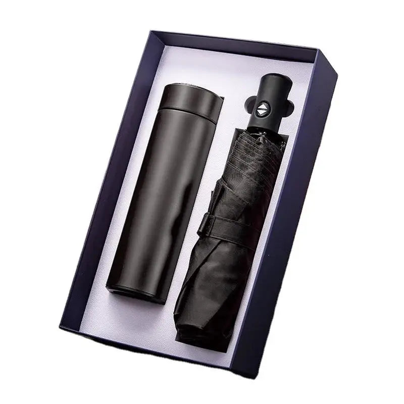 2024 Best Selling Products Hot Present Water Bottle and Umbrella Corporate Gift Set Luxury Promotional Graduation Business Gift