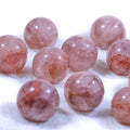 Wholesale  Natural  Gemstones Rose Fire Quartz Spheres Crystal Balls for Home Decoration