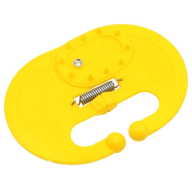 Youmu Yellow Plastic Anti-Sucking Calf Nose Prick Weaner for 7-8 Month Old Calves Livestock Veterinary Instrument