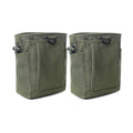 Custom 2pcs Molle Pouch Drawstring Storage Bag Dump Utility Belt Professional Ammo Pouch Tactical Pack Bag