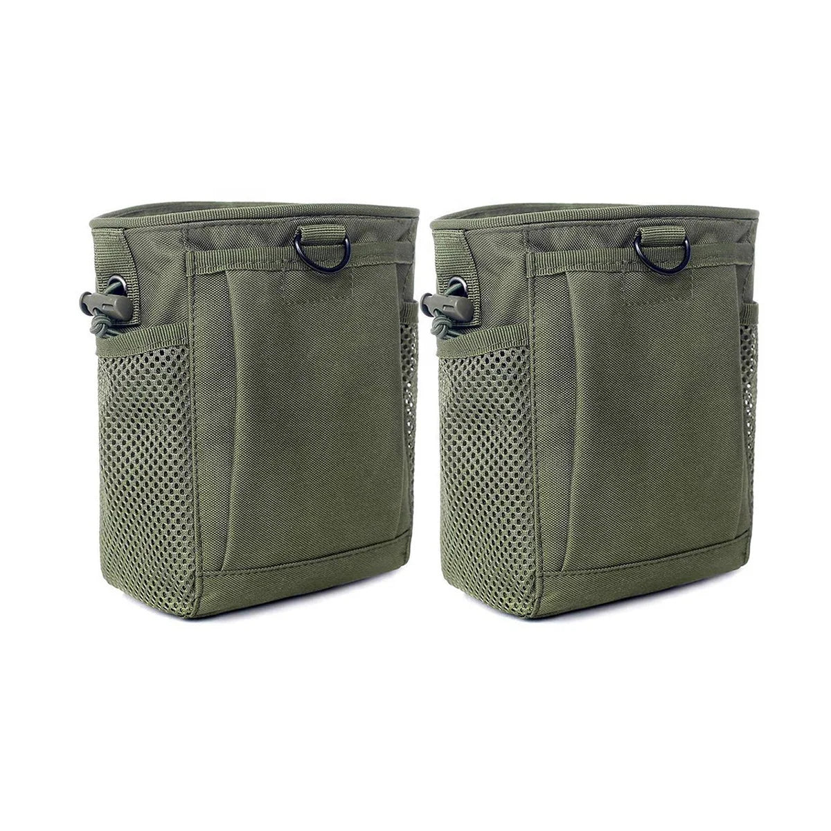 Custom 2pcs Molle Pouch Drawstring Storage Bag Dump Utility Belt Professional Ammo Pouch Tactical Pack Bag