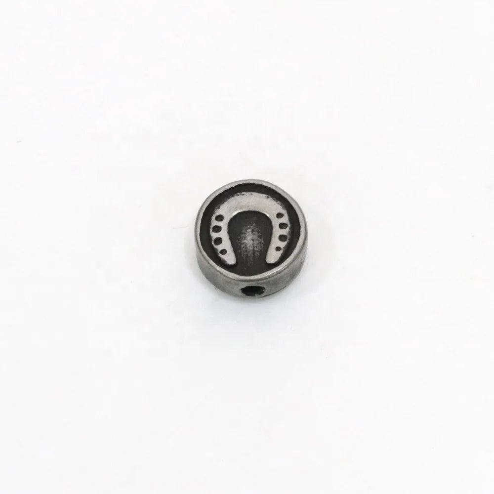 New Arrival Stainless Steel Round Silver Beads for DIY Jewelry Making and Accessories Findings