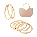 Wholesale Bamboo Bag Hanger Handles for Purse and Handbag Making Easy Replacement Purse Handle