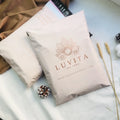 Custom Print Peach Biodegradable Poly Post Mailer Clothing Packing Plastic Mailing Shipping Bag for Clothing Postal Courier Bag