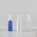 Hot Selling 30ml Round PET Plastic Spray Bottle Empty with Pump for Perfume and Essential Oils MOQ 100pcs