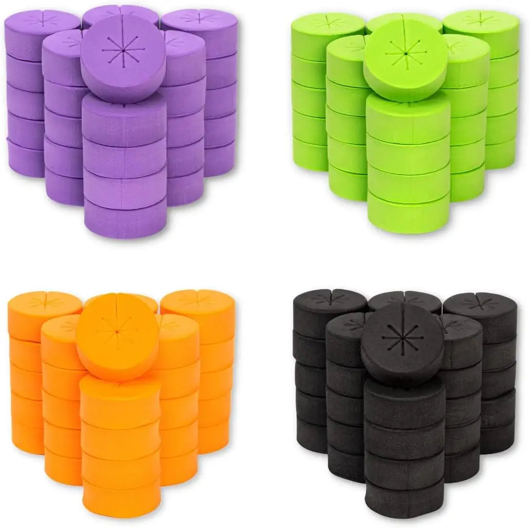 Fits 2 Inches Net Pots Hydroponics Cloning DIY Cloner Cloning Collars Inserts Premium Grade Foam