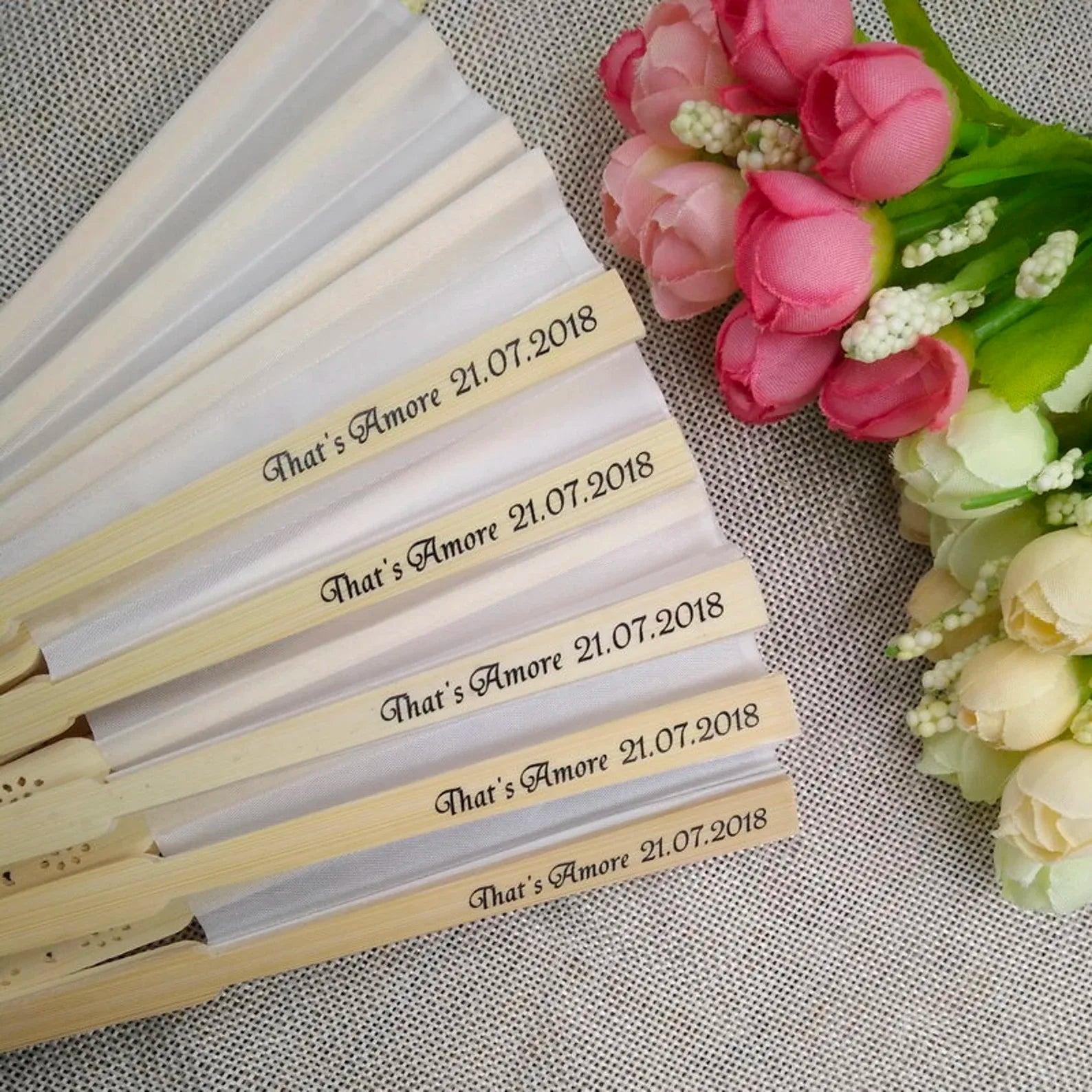 Ready to Ship Wholesale Luxury GIFTS Customized Guest Gifts Spain Wooden Folding Fan Abanico