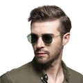 Modern Outdoor Custom Fashion Trendy Luxury Shades Durable Metal Frame Sun Glasses Designer Mens Sunglasses