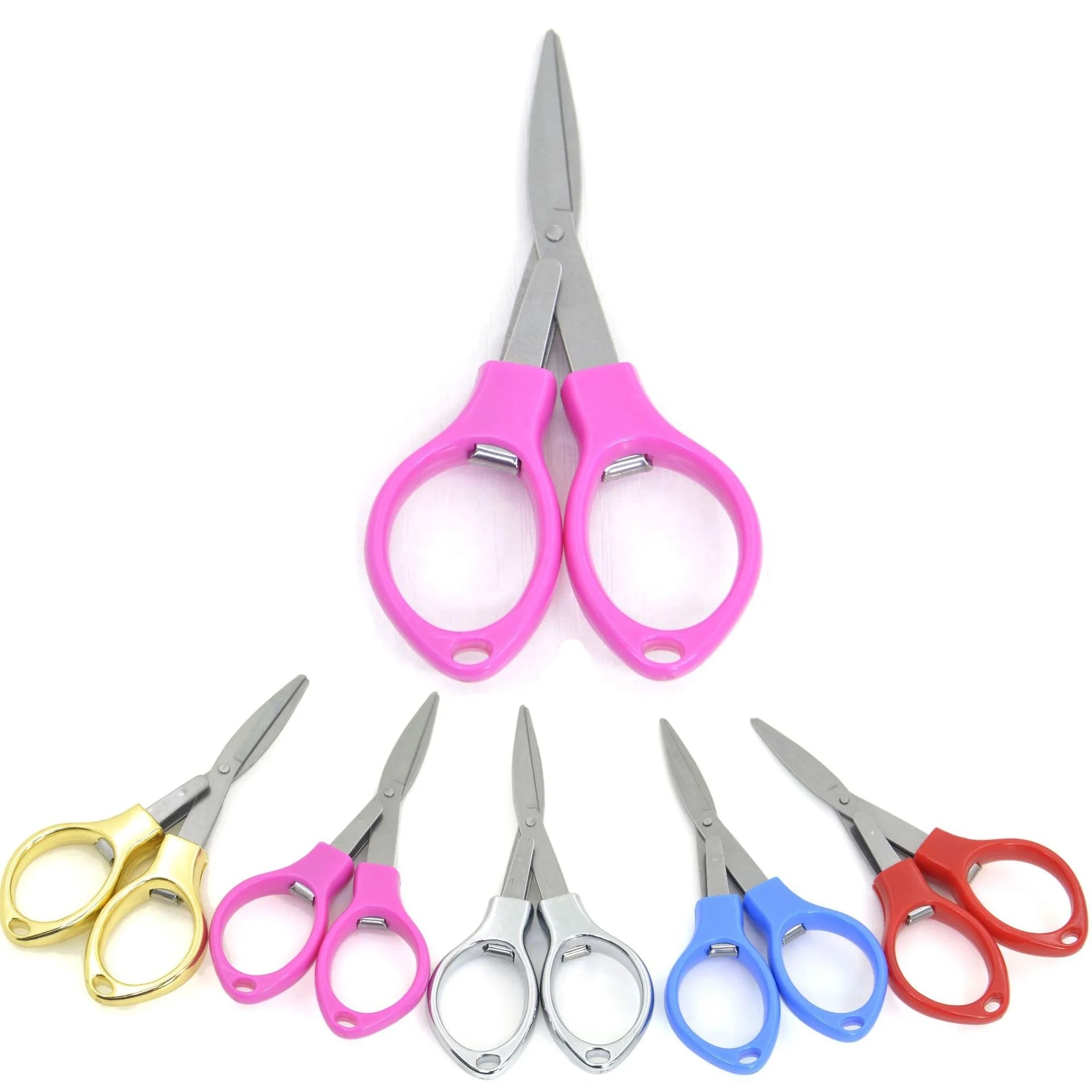Outdoor Fishing Tool Folding Glasses Cutter Shaped PE Braid Line Fishing Scissors Plier